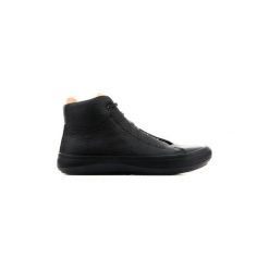 Buty Ecco Kinhin Black 431013 50706. Czarne trampki i tenisówki damskie ecco, bez wzorów, bez zapięcia. Za 513,81 zł.