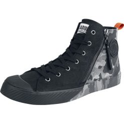 Palladium Pallaphoenix Z Camo Leather Buty sportowe czarny/szary. Szare buty sportowe damskie marki Palladium. Za 365,90 zł.