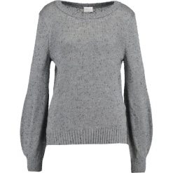 Swetry klasyczne damskie: Vila VIADDY Sweter medium grey melange