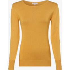 Marie Lund - Sweter damski, żółty. Żółte swetry damskie Marie Lund, xl, bez wzorów, z dzianiny, eleganckie, bez rękawów, bez kaptura. Za 129,95 zł.