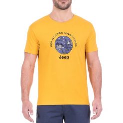 T-shirty męskie: T-shirt w kolorze zółtym