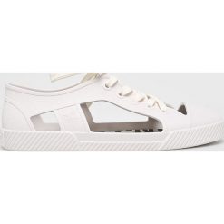 Melissa - Tenisówki Vivienne Westwood Anglomania. Białe trampki i tenisówki damskie marki Melissa, bez wzorów, z gumy, na sznurówki. Za 649,90 zł.