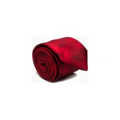 KRAWAT RED PIXEL. Czerwone krawaty męskie marki Marthu, na imprezę, z nadrukiem, z satyny. Za 129,00 zł.