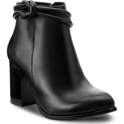 Botki BALDACCINI - 949500-J Granatta Magnet. Niebieskie buty zimowe damskie Baldaccini, ze skóry, na obcasie. W wyprzedaży za 259,00 zł.