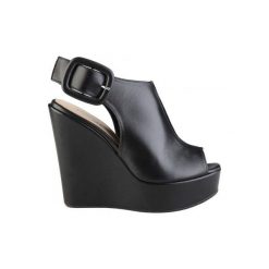 Made in Italia Koturny damskie CLOTILDE. Koturny damskie Made in Italia, bez obcasa, na koturnie, z paskami. Za 278,00 zł.