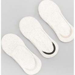 Skarpetki balerinki 3 pack - Jasny szary. Szare skarpetki damskie Reserved, bez wzorów. W wyprzedaży za 15,99 zł.