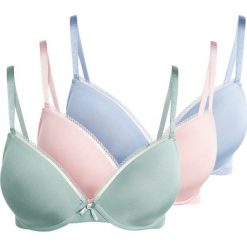 Biustonosze bardotka: Zalando Essentials 3 PACK Biustonosz bezszwowy blue/green/pink