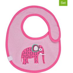 Śliniaki: Ślinaczki (24 szt.) „Wildlife” z kolorowym wzorem – 26,5 x 21 cm