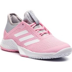 Buty adidas - adizero Club CG6363 Lgrani/Ftwwht/Trupnk. Różowe buty sportowe damskie Adidas, bez wzorów, z tworzywa sztucznego, sportowe, tenisowe. W wyprzedaży za 219,00 zł.