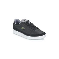 Buty Lacoste SETPLAY 117 1. Czarne trampki męskie Lacoste, bez wzorów, bez zapięcia. Za 375,20 zł.