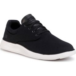 Półbuty SKECHERS - Burbank 204083/BLK Black. Czarne półbuty męskie Skechers, na co dzień, bez wzorów, z tworzywa sztucznego, bez zapięcia. Za 279,00 zł.