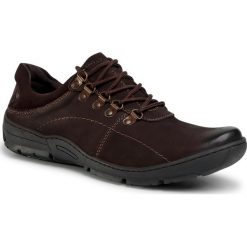 Półbuty LASOCKI FOR MEN - MI07-A603-A463-03 Brown. Pomarańczowe półbuty męskie Lasocki For Men, na co dzień, bez wzorów, ze skóry, bez zapięcia. Za 199,99 zł.