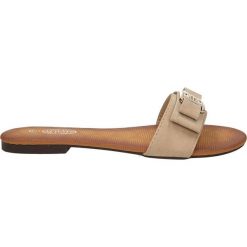 KLAPKI CASU AH85853-16. Brązowe crocsy damskie Casu. Za 49,99 zł.