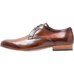 Buty wizytowe męskie: Azzaro ELMAR Eleganckie buty cognac/marron