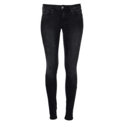 Pepe Jeans Jeansy Damskie Lola 29/30, Czarne. Czarne jeansy damskie marki Pepe Jeans, z jeansu. W wyprzedaży za 335,00 zł.