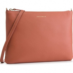 Torebka COCCINELLE - DV3 Mini Bag E5 DV3 55 F4 07 Mars Dust P07. Pomarańczowe torebki klasyczne damskie marki Coccinelle, na imprezę, bez wzorów, ze skóry, bez dodatków. Za 549,90 zł.