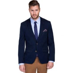 Marynarka NICOLA MAGS000047. Brązowe marynarki męskie Giacomo Conti, na zimę, m, bez wzorów, z bawełny, eleganckie. Za 599,00 zł.