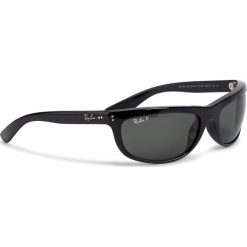 Okulary przeciwsłoneczne RAY-BAN - Balorama 0RB4089 601/58 Black/Black. Czarne okulary przeciwsłoneczne męskie Ray-Ban, z tworzywa sztucznego. W wyprzedaży za 519,00 zł.