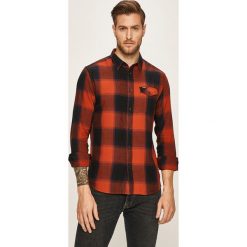 Wrangler - Koszula. Koszule męskie Wrangler, m, bez wzorów, z bawełny, klasyczne, z klasycznym kołnierzykiem, z długim rękawem. W wyprzedaży za 189,90 zł.