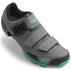 Giro buty rowerowe Manta R Charcoal/Turquise W 39. Szare buty sportowe damskie Giro, bez wzorów, sportowe. Za 419,00 zł.