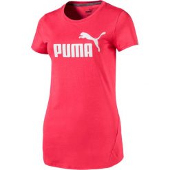 KOSZULKA ESS NO-1 TEE W PARADISE PINK. Różowe t-shirty damskie marki Puma, z syntetyku, z krótkim rękawem. Za 58,99 zł.