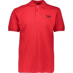 Koszulka polo w kolorze czerwonym. Czerwone koszulki polo męskie Speedo, xs, bez wzorów, z bawełny, bez rękawów. W wyprzedaży za 98,95 zł.