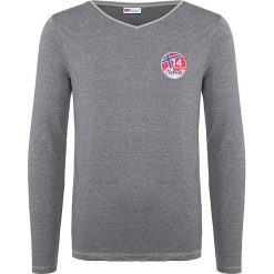 Bejsbolówki męskie: Bluza "Drava" w kolorze szarym