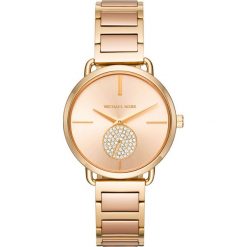 Zegarek MICHAEL KORS - Portia MK3706 Gold/Rose Gold/Gold. Żółte zegarki damskie marki Michael Kors. W wyprzedaży za 749,00 zł.
