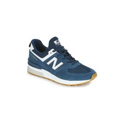 Buty New Balance MS574. Niebieskie trampki męskie New Balance, bez wzorów, bez zapięcia. Za 335,30 zł.