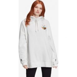 Adidas Originals Bluza Biały. Białe bluzy damskie adidas Originals, s, z haftami, z bawełny, bez rękawów, bez kaptura. Za 335,95 zł.