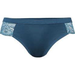 Figi klasyczne Bea. Szare figi damskie Jadea, w koronkowe wzory, z dzianiny. Za 18,99 zł.