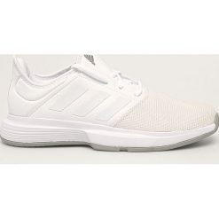 Adidas Performance - Buty GameCourt. Białe sneakersy męskie adidas Performance, z okrągłym noskiem, na sznurówki. Za 269,90 zł.