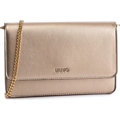 Torebka LIU JO - S Crossbody A19167 E0040 Gold 00529. Żółte torebki klasyczne damskie marki Liu Jo, bez wzorów, ze skóry ekologicznej, biznesowe, bez dodatków. Za 389,00 zł.