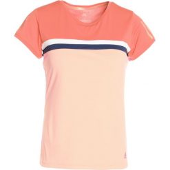 Adidas Performance CLUB TEE Tshirt z nadrukiem trasca. Pomarańczowe topy sportowe damskie adidas Performance, xs, z nadrukiem, z materiału. Za 159,00 zł.