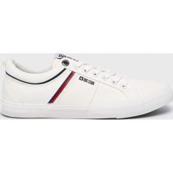Big Star - Tenisówki. Białe trampki męskie marki BIG STAR, z gumy, na sznurówki. Za 119,90 zł.