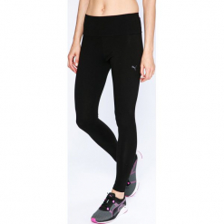 Puma - Legginsy Athletic. Szare legginsy Puma, s, z bawełny. W wyprzedaży za 99,90 zł.