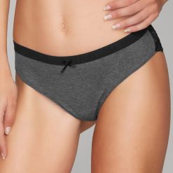 Figi: Klasyczne figi Lace Grey