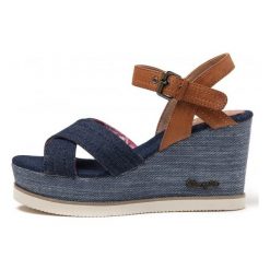 Rzymianki damskie: Wrangler Sandały Damskie Jeena Indigo Cross 38 Niebieski