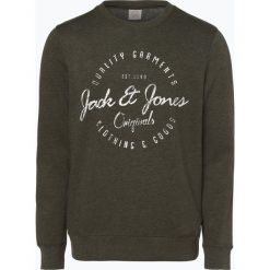 Jack & Jones - Męska bluza nierozpinana – Hango, zielony. Zielone bluzy męskie Jack & Jones, xl, z nadrukiem, bez kołnierzyka, bez rękawów, bez kaptura. Za 79,95 zł.