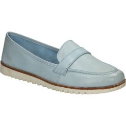 MOKASYNY TAMARIS 1-24620-26. Niebieskie mokasyny damskie marki Tamaris. Za 159,99 zł.