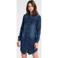 Sukienki: Vila VIBISTA DRESS Sukienka jeansowa dark blue denim/clean
