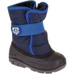Kamik Śniegowce Snowbug 3 Navy 25. Buty dziewczęce zimowe Kamik. W wyprzedaży za 165,00 zł.