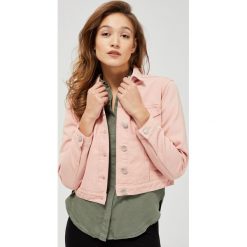 Katana jeansowa. Kurtki damskie Moodo, l, bez wzorów, z bawełny. Za 119,99 zł.