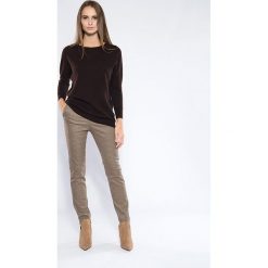 Kaszmirowy sweter w kolorze brązowym. Pomarańczowe swetry damskie Just Cashmere, s, bez wzorów, z kaszmiru, bez rękawów, bez kaptura. W wyprzedaży za 329,95 zł.