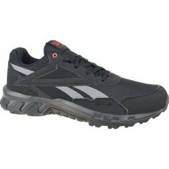 Reebok Ridgerider 5.0 EF4200 42 Czarne. Czarne buty sportowe męskie Reebok, z syntetyku, bez zapięcia, do biegania. W wyprzedaży za 179,99 zł.