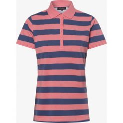 Marie Lund - Damska koszulka polo, różowy. Różowe koszulki damskie s, w paski, z bawełny, polo. Za 129,95 zł.