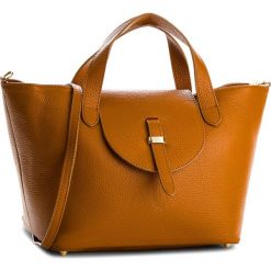 Torebka CREOLE - K10529 Koniak D17. Pomarańczowe torebki klasyczne damskie marki Creole, ze skóry, na ramię, duże. W wyprzedaży za 209,00 zł.