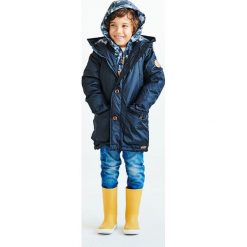 Nativo - Kurtka dziecięca 104-152 cm. Czarne kurtki chłopięce Nativo, bez wzorów, z poliesteru, krótkie, z kapturem. W wyprzedaży za 239,90 zł.