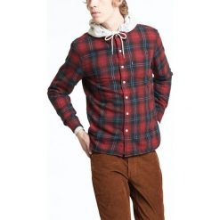 Levi's Sunset Koszula Czerwony. Czerwone koszule męskie Levi's®, s, w kratkę, z bawełny, bez kołnierzyka, z długim rękawem. Za 274,95 zł.