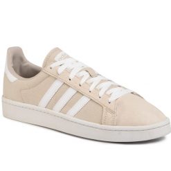 Buty adidas - Campus DA8929 Cbrown/FTWWHT/Crywht. Brązowe półbuty męskie Adidas, na co dzień, bez wzorów, z zamszu, eleganckie, bez zapięcia. W wyprzedaży za 259,00 zł.